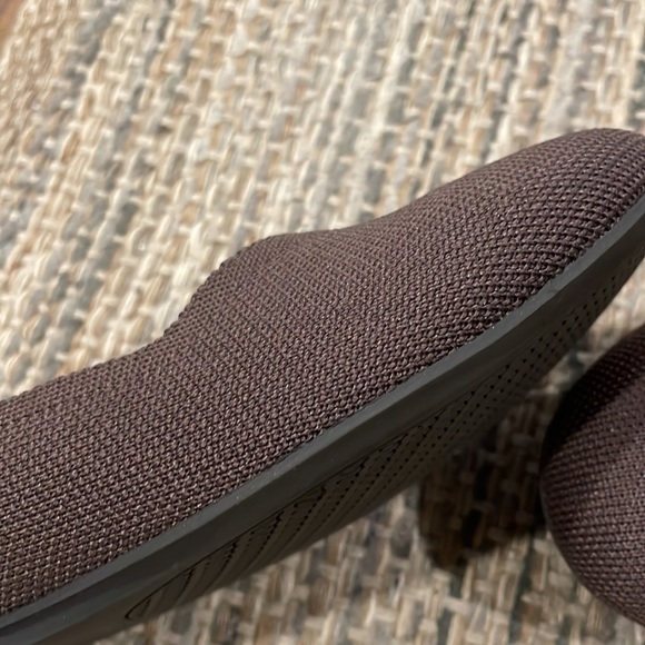 Rothy's Brown Flats with Blue Trim - Picture 5 of 7